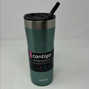 Contigo 24 Oz. Streeterville Stainless Steel Tumbler with Straw - Bubble Tea